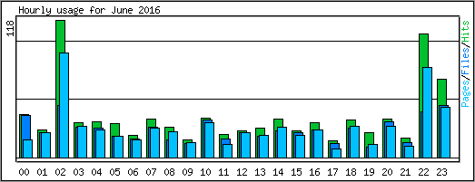 Hourly usage