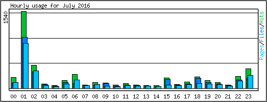 Hourly usage