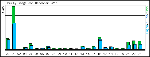 Hourly usage