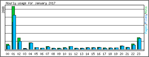Hourly usage