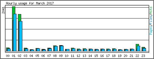 Hourly usage