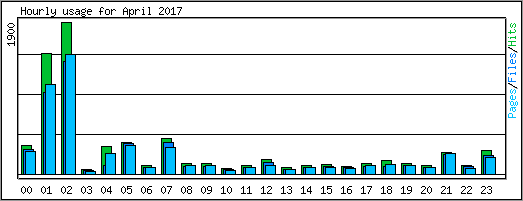 Hourly usage
