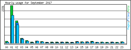 Hourly usage