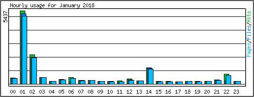 Hourly usage