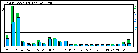 Hourly usage