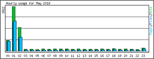 Hourly usage
